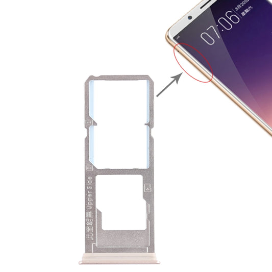 Para Vivo Y79 2 x bandeja de tarjeta SIM + b...