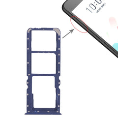 Para OPPO A5 / A3s 2 x Bandeja de tarjeta SI...
