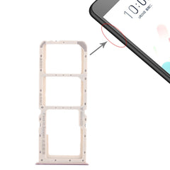 Para OPPO A5 / A3s 2 x Bandeja de tarjeta SI...