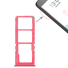 Para OPPO A5 / A3s 2 x Bandeja de tarjeta SI...