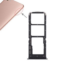 Para Vivo Y71 2 x bandeja de tarjeta SIM + b...