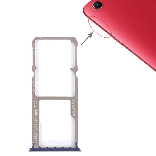 Para OPPO A1 2 x Bandeja de tarjeta SIM + Ba...