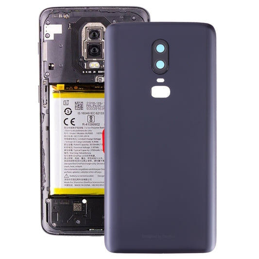 Para OnePlus 6 Tapa trasera de batería esmer...