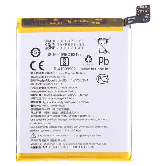 3610mAh BLP685 para batería de polímero de l...