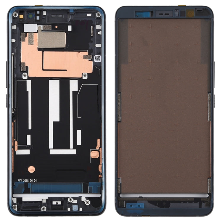 Placa de bisel de marco medio para HTC U11+ ...