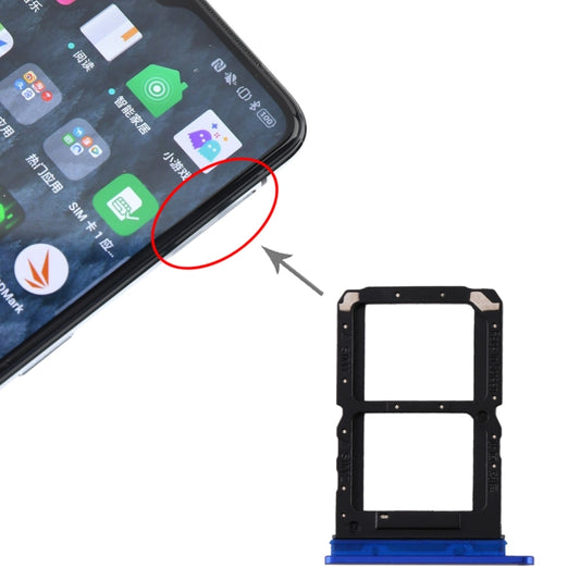 Para Realme X2 Pro Bandeja de tarjeta SIM + ...