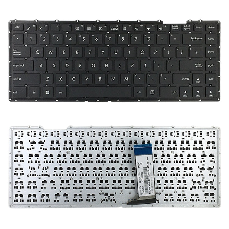 Teclado versión estadounidense para Asus A45...