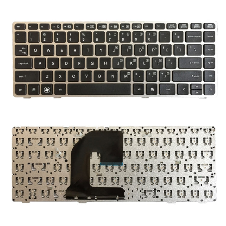 Teclado versión estadounidense con marco pla...