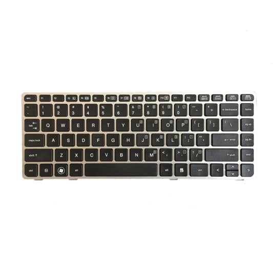 Teclado versión estadounidense con marco pla...