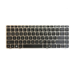 Teclado versión estadounidense con marco pla...