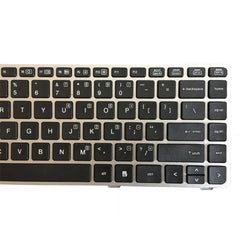 Teclado versión estadounidense con marco pla...