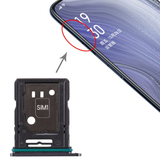 Para OPPO Reno 10x zoom Bandeja de tarjeta S...