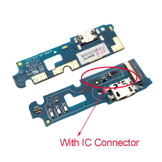 Placa de puerto de carga con conector IC par...