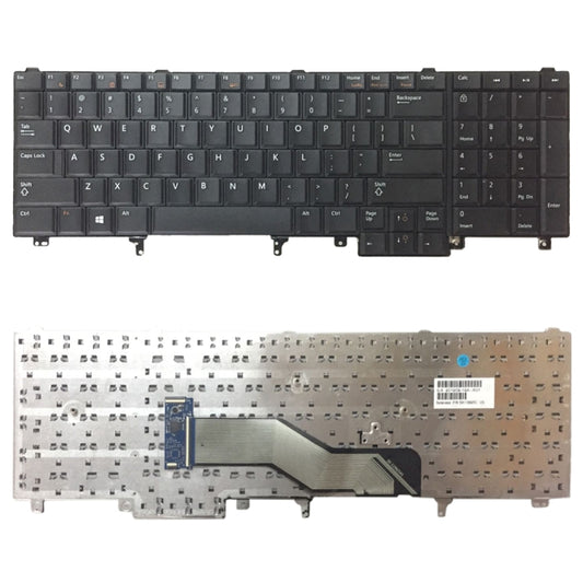Teclado versión estadounidense para Dell Lat...