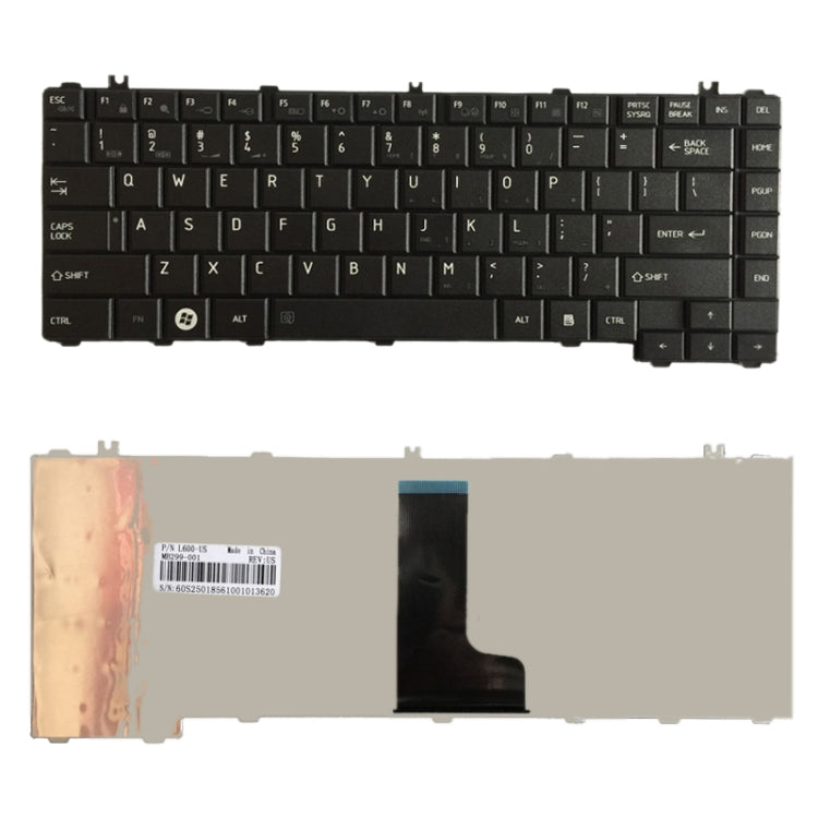 Teclado versión estadounidense para Toshiba ...