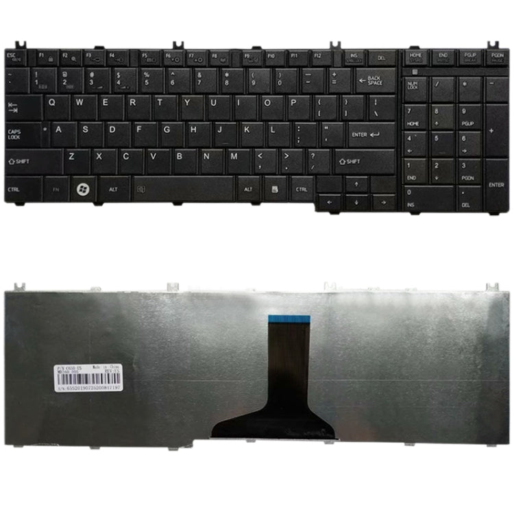 Teclado versión estadounidense para Toshiba ...