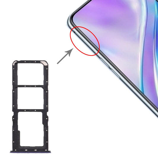 Para OPPO Realme X2 Bandeja de tarjeta SIM +...