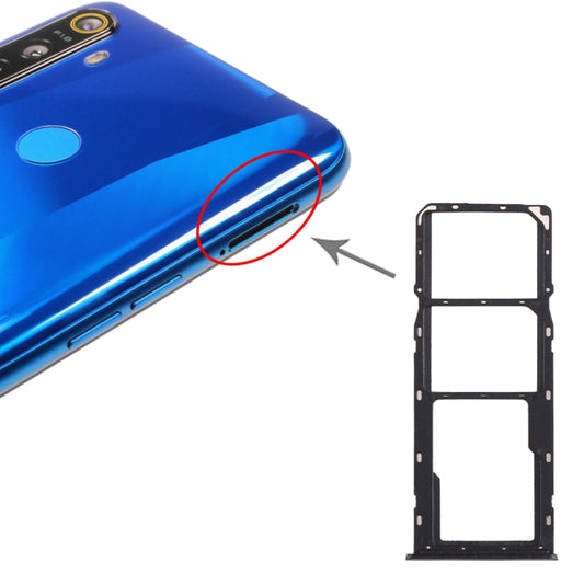 Para OPPO Realme 5 Bandeja de tarjeta SIM + ...