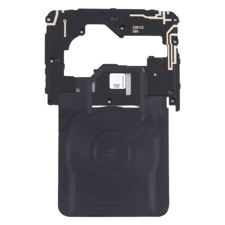 Bisel del marco de la placa base con NFC par...