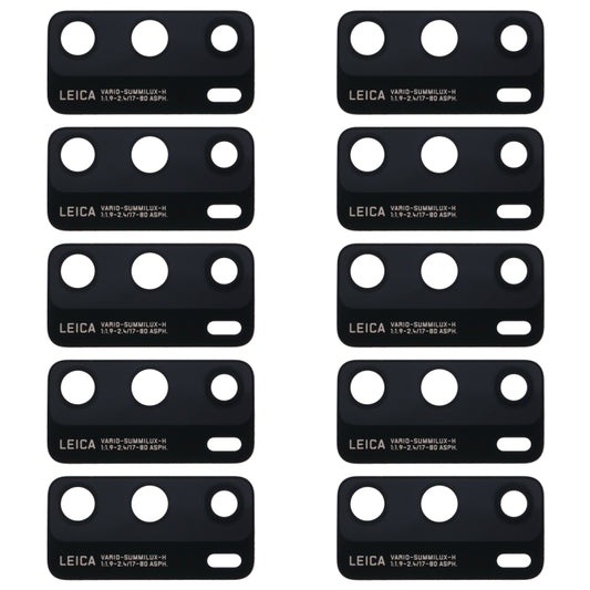 Para Huawei P40 10 piezas Lente de cámara tr...