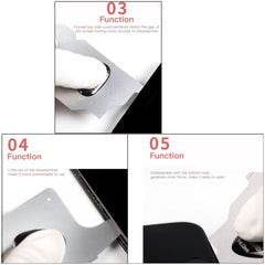 10 PCS QIANLI 3D Tarjeta de desmontaje de pa...