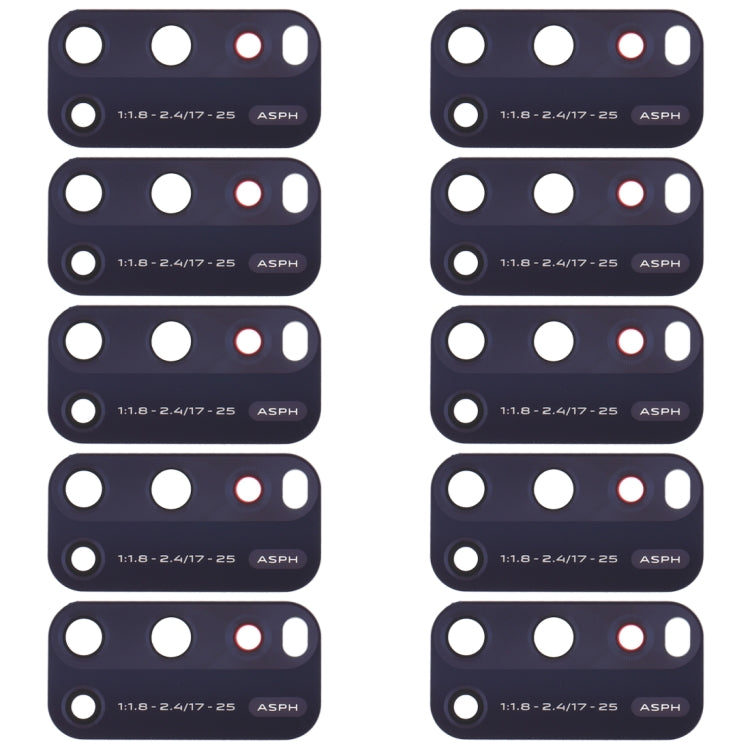 Para Vivo V19 10 piezas Lente de cámara tras...
