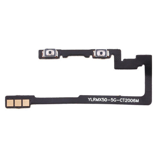 Para Vivo X50 Cable flexible de botón de vol...