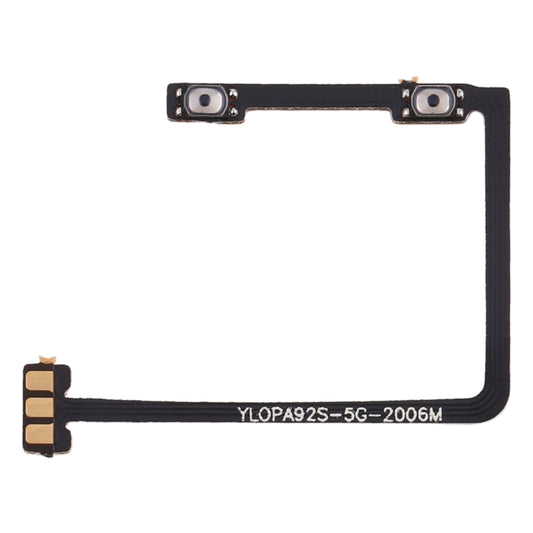 Para OPPO A92 Cable flexible de botón de vol...
