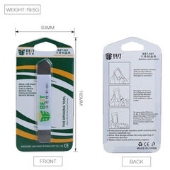 2 PCS BEST BST-001 Hoja de acero inoxidable ...