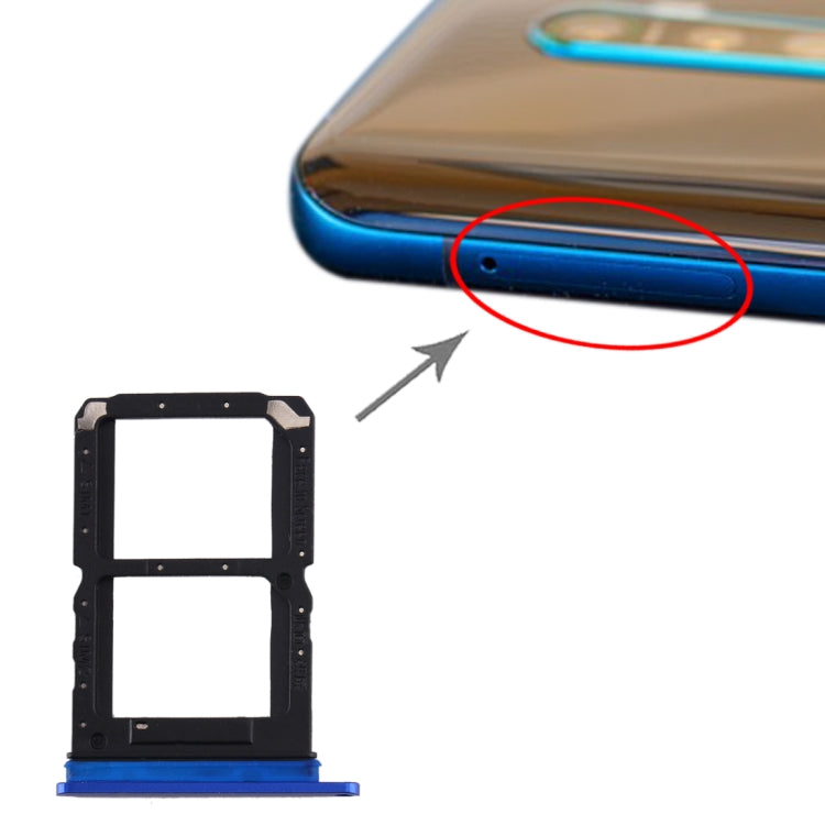 Para OPPO Reno Ace Bandeja de tarjeta SIM + ...
