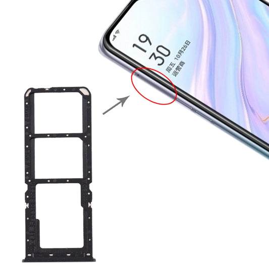 Para OPPO A11 Bandeja de tarjeta SIM + Bande...
