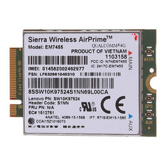 Módulo EM7455 Sierra inalámbrico FDD/TDD LTE...