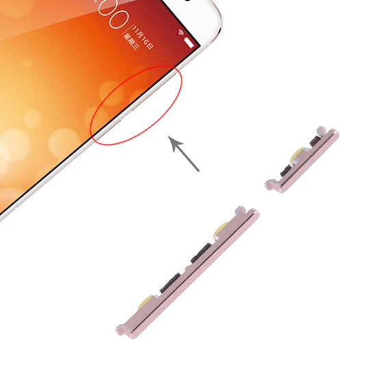 Para teclas laterales Vivo X9, For Vivo X9