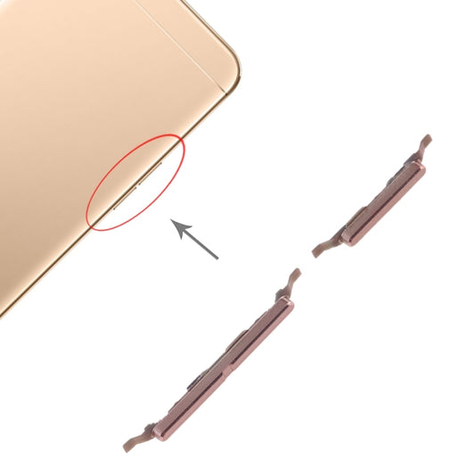 Para teclas laterales OPPO A37, For OPPO A37
