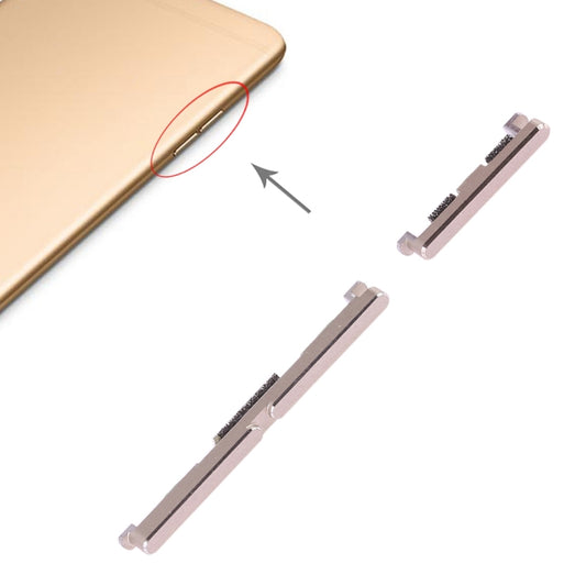 Para teclas laterales OPPO R9s, For OPPO R9s