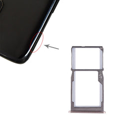 Para Meizu 15 Bandeja de tarjeta SIM + Bande...