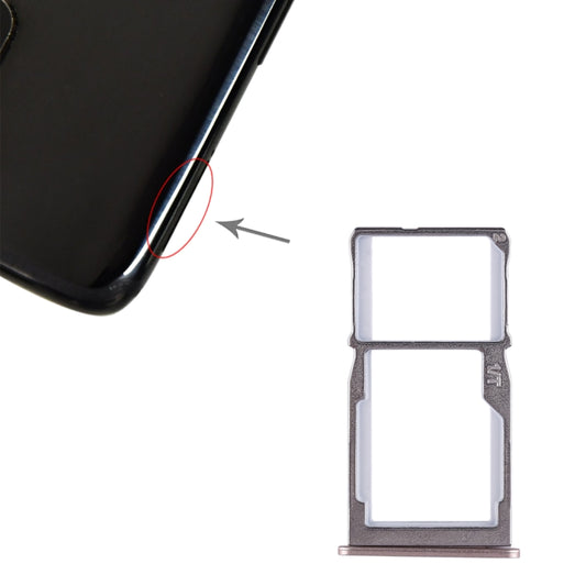 Para Meizu 15 Bandeja de tarjeta SIM + Bande...