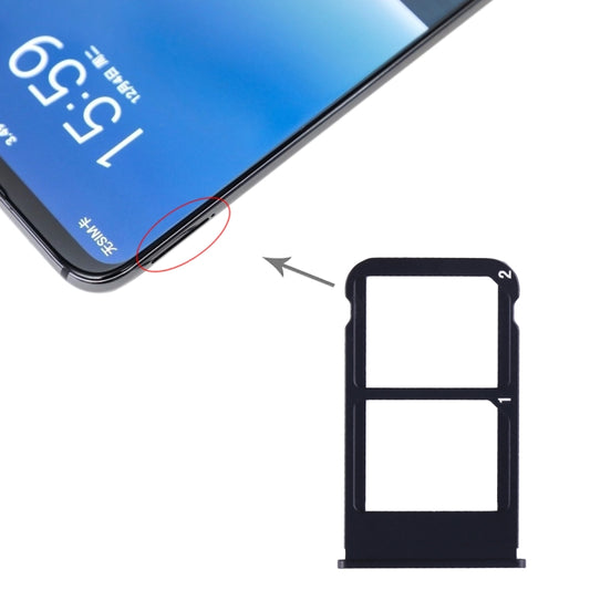 Para Meizu 16 Plus Bandeja de tarjeta SIM + ...