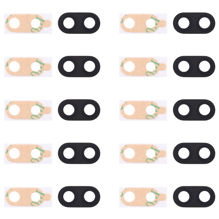 Para Galaxy C8 / C710 10 piezas cubierta tra...