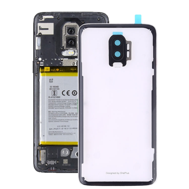 Para tapa trasera de batería OnePlus 6T con ...