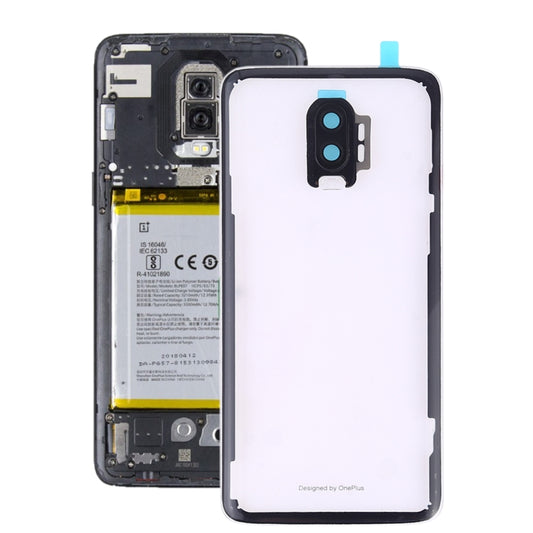 Para tapa trasera de batería OnePlus 6T con ...
