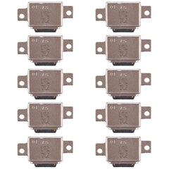 Para Galaxy S9+ 10 piezas Conector de puerto...
