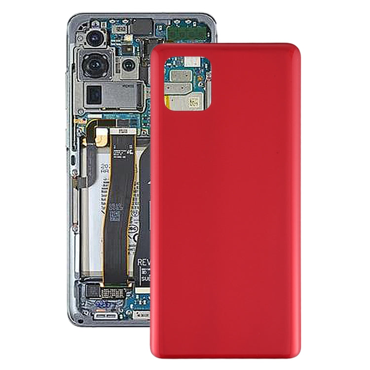 Para Samsung Galaxy A91 tapa trasera de bate...