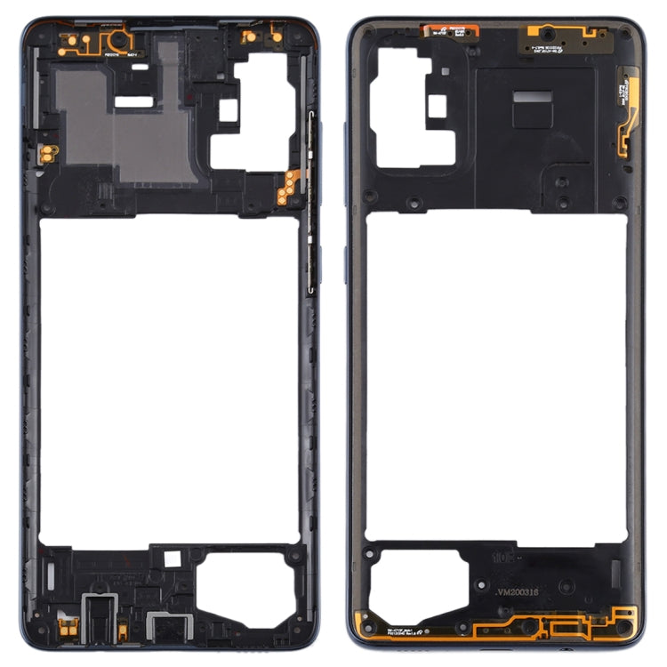Para Samsung Galaxy A71 Placa de bisel de ma...