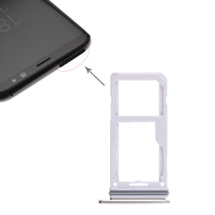 Para Galaxy S8 / S8+ 2 Bandeja de tarjeta SI...