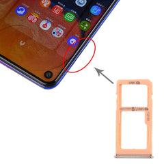 Para Samsung Galaxy A60 Bandeja de tarjeta S...