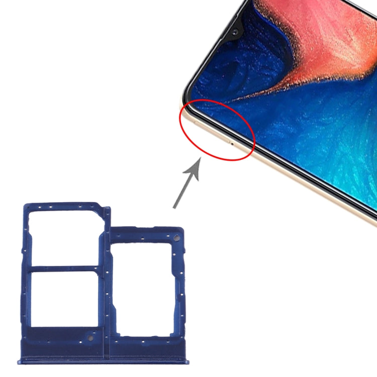Para Samsung Galaxy A20e Bandeja de Tarjeta ...