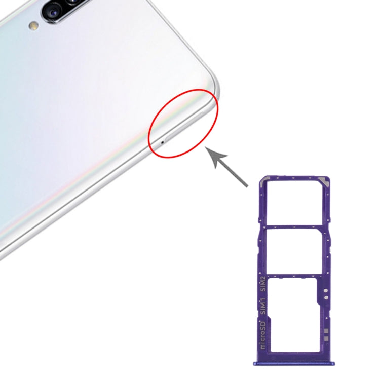 Para Samsung Galaxy A30s Bandeja de tarjeta ...