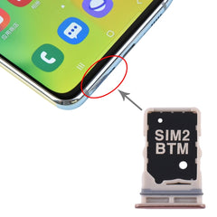 Para Samsung Galaxy A80 Bandeja de tarjeta S...