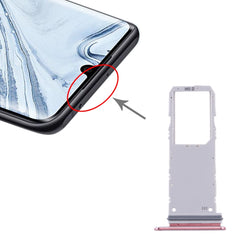Para Samsung Galaxy Note10 Bandeja de tarjet...
